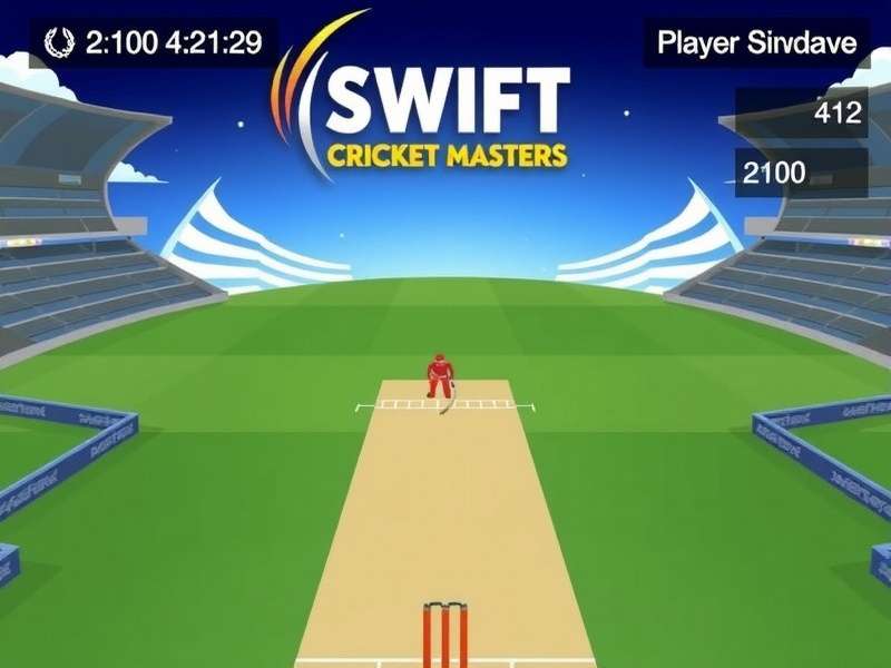 Swift Cricket Masters Gameplay