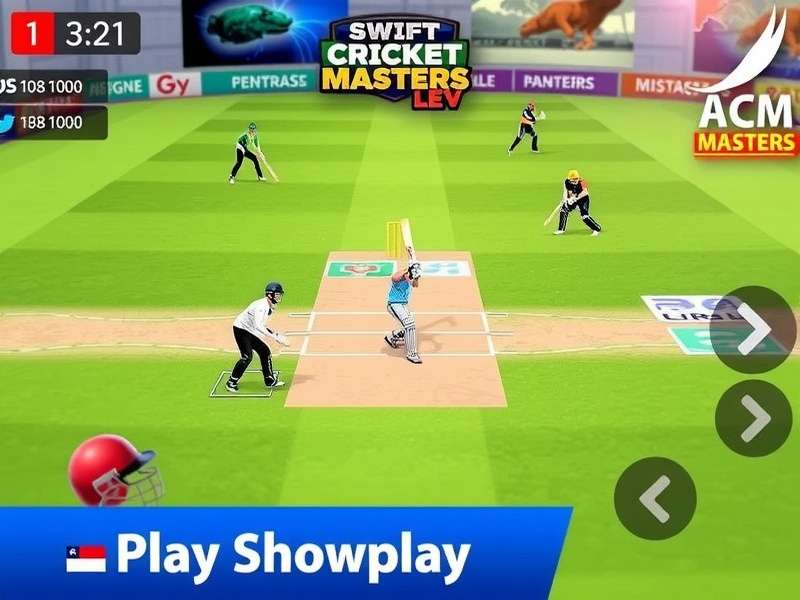 Swift Cricket Masters Features Showcase